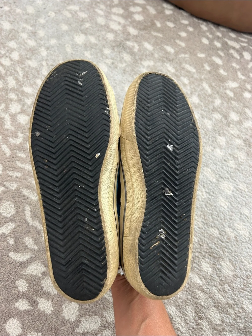 Golden Goose velvet teal